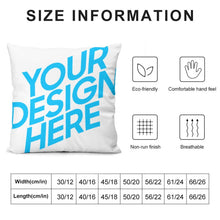 Charger l'image dans la galerie, Taie d'oreiller en peluche confortable personnalisée avec photo logo motif texte