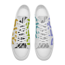 Charger l'image dans la galerie, Chaussures personnalisées en toile à coupe basse (deux chaussures peuvent être personnalisées avec photos différemments)