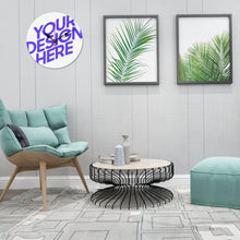 Charger l'image dans la galerie, Horloge murale en bois pas d'échelle personnalisée avec photo image logo motif texte