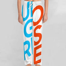 Charger l'image dans la galerie, Pantalon de pyjama femme EEP personnalisée avec prénom motif texte (conception multi-images)