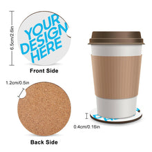 Charger l'image dans la galerie, Sous-verre de voiture à la mode et durable personnalisé et imprimé avec vos photos/images ou texte