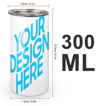 Charger l'image dans la galerie, Gourde en acier inoxydable / Tasse à eau avec bec push-pull personnalisé avec image et photo texte