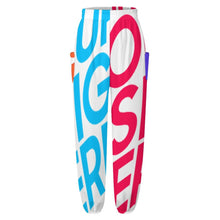 Charger l'image dans la galerie, Pantalon de yoga pour femme JJ1228 pantalon de jogging de sport de loisirs personnalisée avec prénom motif texte (conception multi-images)