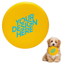 Charger l'image dans la galerie, Frisbee indestructible chien pour animaux de compagnie CW1505000 impression personnalisé avec motif photo texte logo