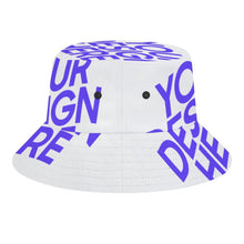 Charger l'image dans la galerie, Chapeau de pêcheur / chapeau bob adulte homme femme pliable original personnalisé avec photo image logo texte motif (Impression d'image unique)
