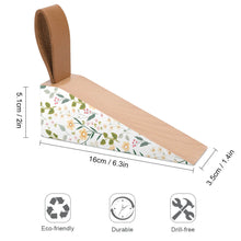 Charger l'image dans la galerie, Butée de porte en bois JJ0529019 impression personnalisé avec photo motif texte logo