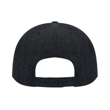 Charger l'image dans la galerie, Casquette/Chapeau de baseball en caoutchouc plié en jean noir FS0809010 impression personnalisé avec logo photo texte motif