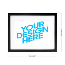 Charger l'image dans la galerie, Peinture personnalisée avec cadre en bois B