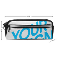 Charger l'image dans la galerie, Trousse / sac à stylo / petit sac à cosmétique personnalisé avec photo logo motif texte