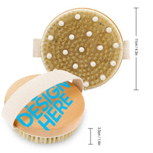 Charger l'image dans la galerie, Brosse de bain personnalisé avec photo texte ou logo