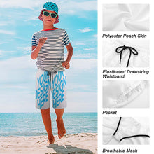 Charger l'image dans la galerie, Pantalon de plage à la mode pour les adolescents (conception en quatre pièces) personnalisée avec votre photo ou texte