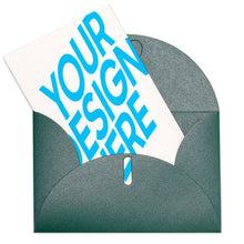 Charger l'image dans la galerie, Carte de voeux / carte postale verticale impression personnalisée avec photo logo motif texte