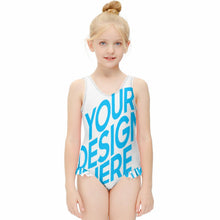 Charger l'image dans la galerie, Maillot de bain une pièce fille NT030 personnalisé avec photo image et prénom