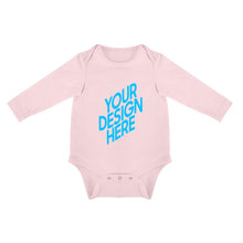 Charger l'image dans la galerie, Impression d’image unique Combinaison Barboteuse à Manche longue bébé YT1202001 personnalisée avec photo logo motif texte