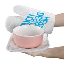 Charger l'image dans la galerie, Combinaison de gants isolants/anti chaleur impression personnalisée avec image logo motif texte
