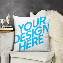 Charger l'image dans la galerie, Taie d'oreiller en peluche confortable personnalisée avec photo logo motif texte