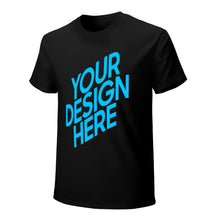 Charger l'image dans la galerie, T-shirt tee shirt à manches courtes en col rond homme imprimé recto-verso personnalisé avec photo logo texte motif