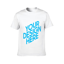 Charger l'image dans la galerie, T-shirt tee shirt en coton femme homme couple unisex imprimé double face personnalisé avec photo motif texte logo