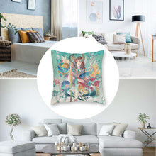 Charger l'image dans la galerie, Taies d'oreiller / Housses de coussin en toile (impression recto) personnalisée avec photo motif logo texte