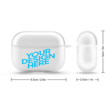 Charger l'image dans la galerie, Étui Coque Bluetooth Apple AirPods Pro 3e génération transparent personnalisé avec motif logo image texte