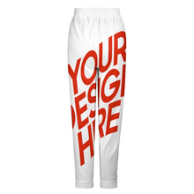 Charger l'image dans la galerie, Pantalon pyjama femme EP personnalisé avec logo texte photo (conception multi-images)