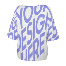 Charger l'image dans la galerie, Chemise à manches courtes T-shirt tee shirt 1/2 manche BAT personnalisé avec photo logo texte motif (impression d’image unique)