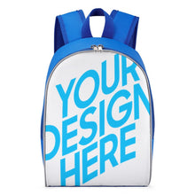 Charger l'image dans la galerie, Sac à dos cartable 13 pouces pour filles garçons ado personnalisé avec photos prénom texte