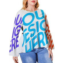 Charger l'image dans la galerie, PL Haut ample de grande taille (Queue de jupe haute et basse, Fat Model) Personnalisé conception d'images multiples