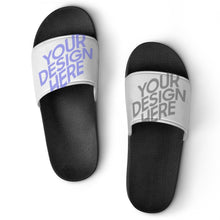 Charger l'image dans la galerie, Chaussons de maison chaussures de bain en PVC pour femmes hommes personnalisée avec photo texte logo (impression complète multi-images)
