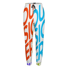 Charger l'image dans la galerie, Pantalon de jogging survêtement femme chic personnalisé avec photo logo motif texte (impression multi-images)
