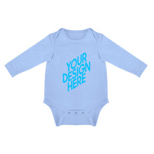 Charger l'image dans la galerie, Impression d’image unique Combinaison Barboteuse à Manche longue bébé YT1202001 personnalisée avec photo logo motif texte