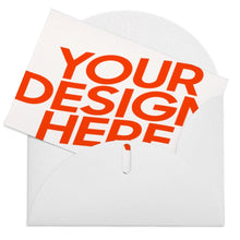 Charger l'image dans la galerie, Carte de voeux / Carte postale horizontale personnalisée avec photo texte logo motif