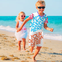 Charger l'image dans la galerie, Ensemble tee shirt short junior ado personnalisé avec photo texte motif logo