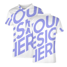 Charger l'image dans la galerie, Maillot tee shirt de corps sport respirant à manche courte pour homme 3Z06 personnalisée impression complète avec photo texte motif logo