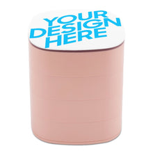 Charger l'image dans la galerie, Boîte à bijoux rotative tendance personnalisée avec photo prénom motif texte