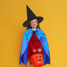 Charger l'image dans la galerie, Cape halloween couture avec le chapeau pointu FS0821001 impression personnalisée avec photo logo motif texte
