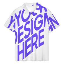 Charger l'image dans la galerie, Ensemble polo manches courtes et short homme A46TZ personnalisé avec photo texte prénom (conception une image)