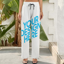 Charger l'image dans la galerie, NZ203 Pantalon large femme personnalisé et imprimé avec photo motif et texte (impression d'image unique)