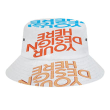 Charger l'image dans la galerie, Chapeau de pêcheur / chapeau bob homme femme chic tendance avec cinq images personnalisé avec photo logo texte motif