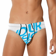 Charger l'image dans la galerie, Sous-vêtement / slip homme K44 personnalisé avec photo et texte (conception une image)
