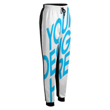 Charger l'image dans la galerie, Pantalon de survêtement homme en polyester personnalisé avec photo et motif (impression sur le devant)