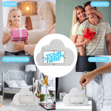 Charger l'image dans la galerie, Tirelire en forme de nuage originale JJ0529024 impression personnalisée avec photo image texte logo