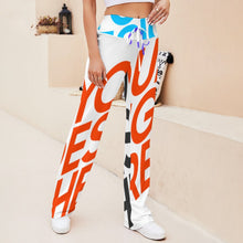 Charger l'image dans la galerie, Pantalon de Yoga avec lacets décontracté Femme XP personnalisé avec photo image logo texte motif (impression des multi-images)