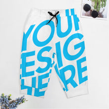 Charger l'image dans la galerie, Impression d’image unique short de sport homme AIP personnalisé avec photo logo texte motif