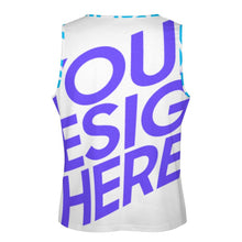 Charger l'image dans la galerie, Tank top Gilet chemise sans manches Débardeur homme BKREV1 personnalisé avec photo logo texte motif (Impression des multi-images)