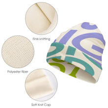 Charger l'image dans la galerie, Bonnet tricot femme homme personnalisé avec photo prénom logo texte