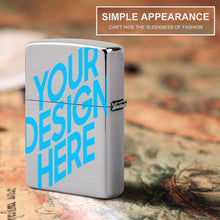 Charger l'image dans la galerie, Étui briquet métal personnalisé avec photo prénom logo (impression recto verso)
