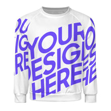 Charger l'image dans la galerie, Sweat-shirt pull homme A27H personnalisé avec photo texte prénom (conception une image)