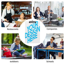 Charger l'image dans la galerie, Presse-papiers en acrylique A4 Papeterie Étanche Fichier Conseil Clip Dossier Attelle personnalisé avec photo logo texte motif