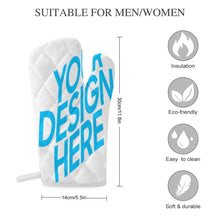 Charger l'image dans la galerie, Gants thermique / gants anti chaleur (ensemble de deux pièces) personnalisés avec prénom photo logo motif texte